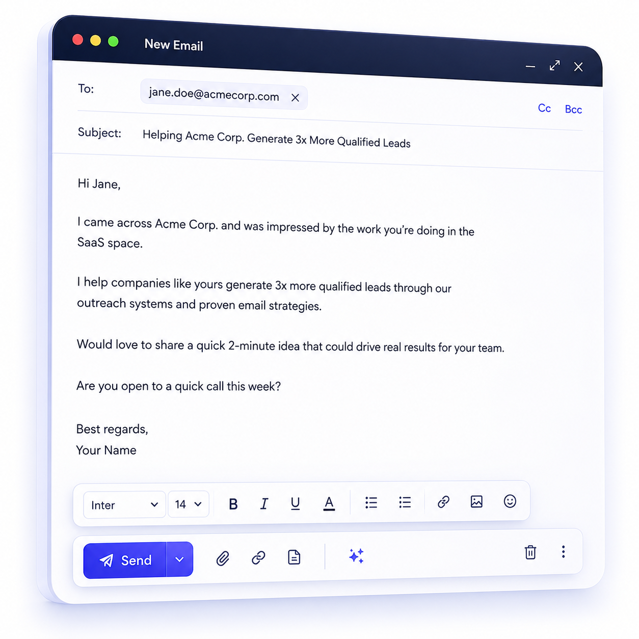 Cold Email Outreach