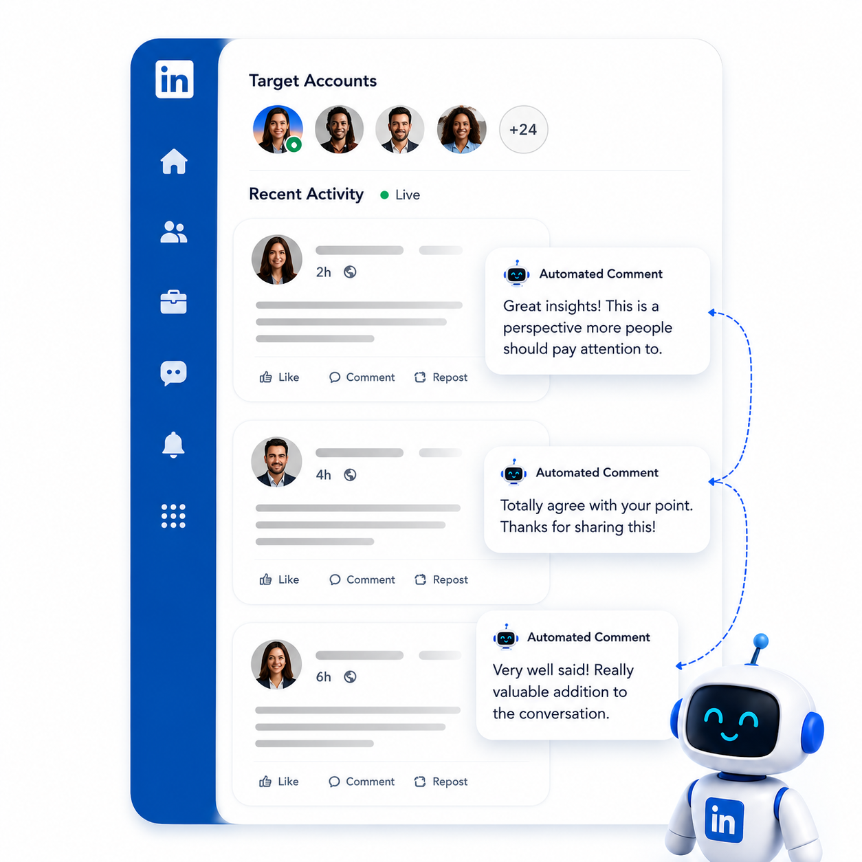 LinkedIn Comment Automation